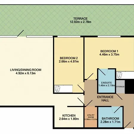 Large Stylish Bright & Luxurious 2 Bed *